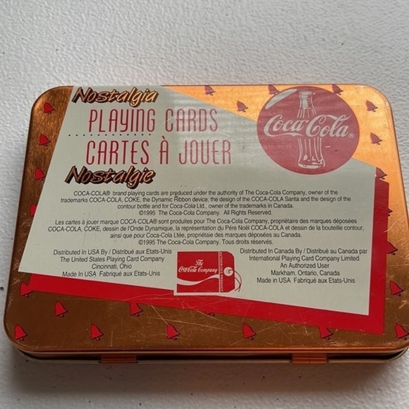 Coca-Cola Vintage Santa Claus Playing Cards - Picture 4 of 7